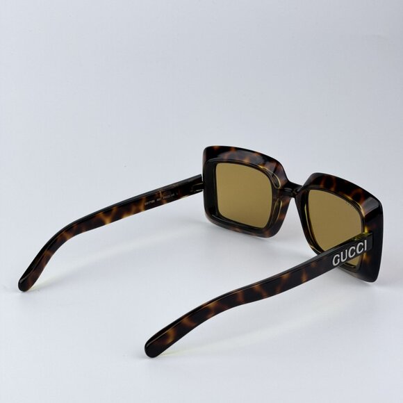 Gucci GG1718S 002  BRAND NEW Sunglasses Havana Brown Women Square main image 4